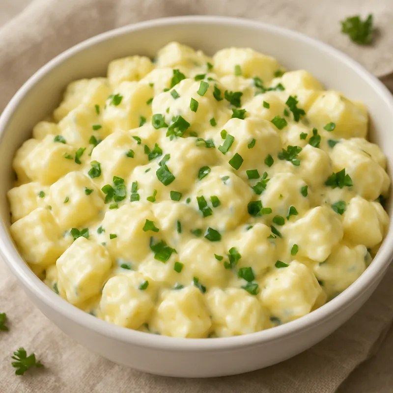 Kartoffelsalat mit Mayonnaise